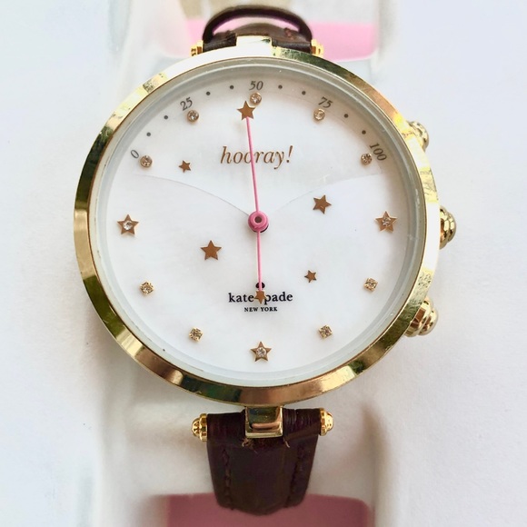 kate spade holland hybrid watch